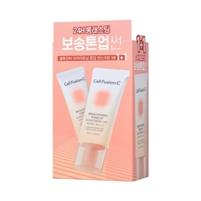 CELL FUSION C Brightening Tone Up Sunscreen 100 SPF50+/PA++++ 35ml+35ml