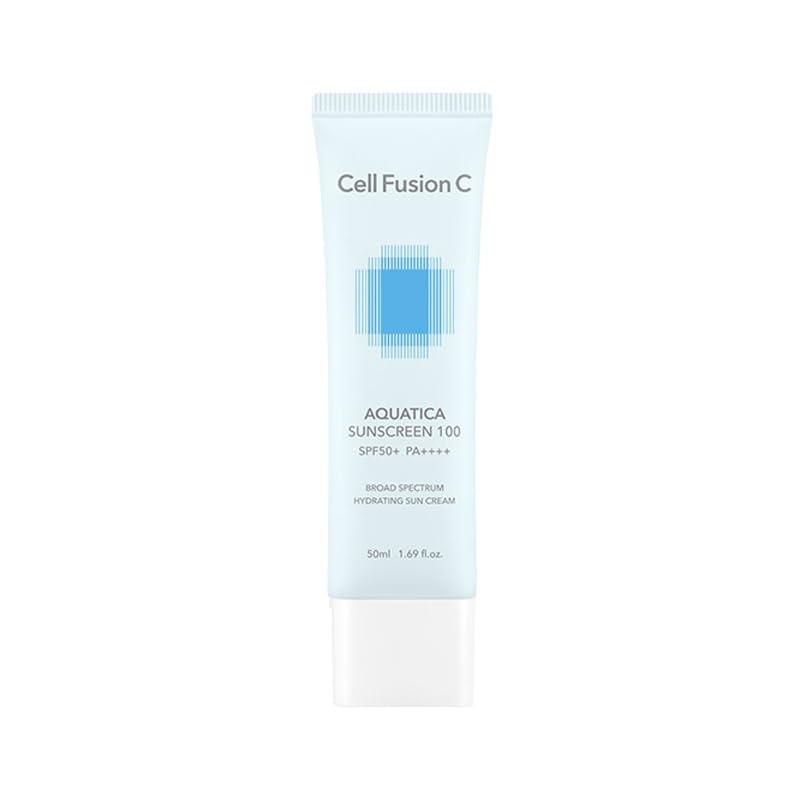 Kem Chống Nắng Cell Fusion C Cấp Ẩm Dịu Da Aquatica Sunscreen 100 SPF50+/PA++++ 50ml