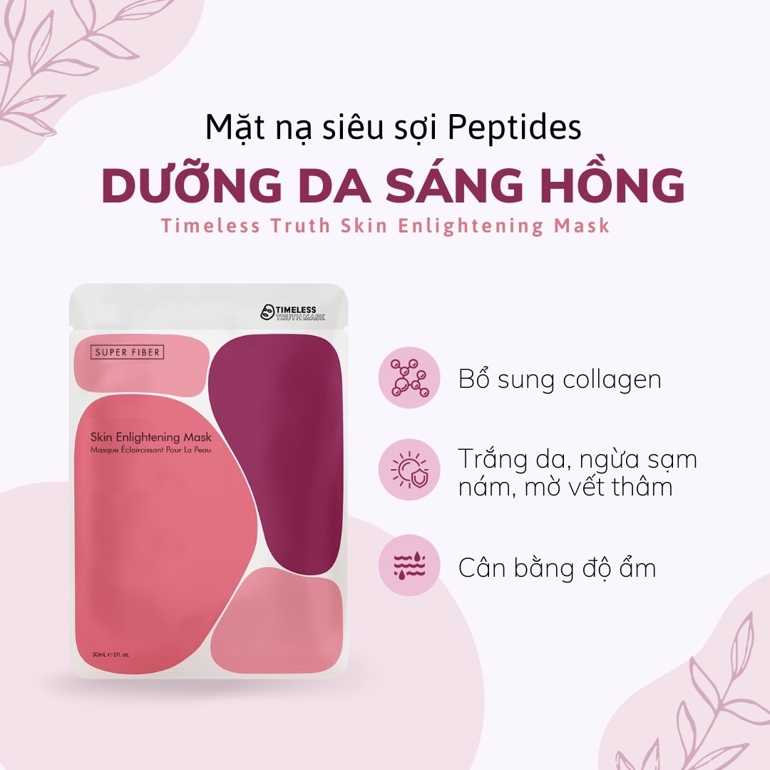 Mặt nạ Timeless Truth Mask Skin Enlightening Giảm Sạm Da Và Dưỡng Da Sáng Hồng Rạng Rỡ 30ml