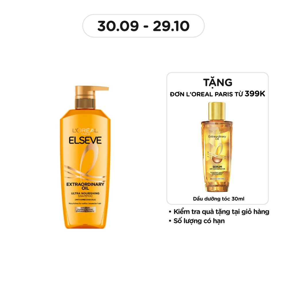 Elseve Extraordinary Oil Ultra Nourishing Shampoo 620ml