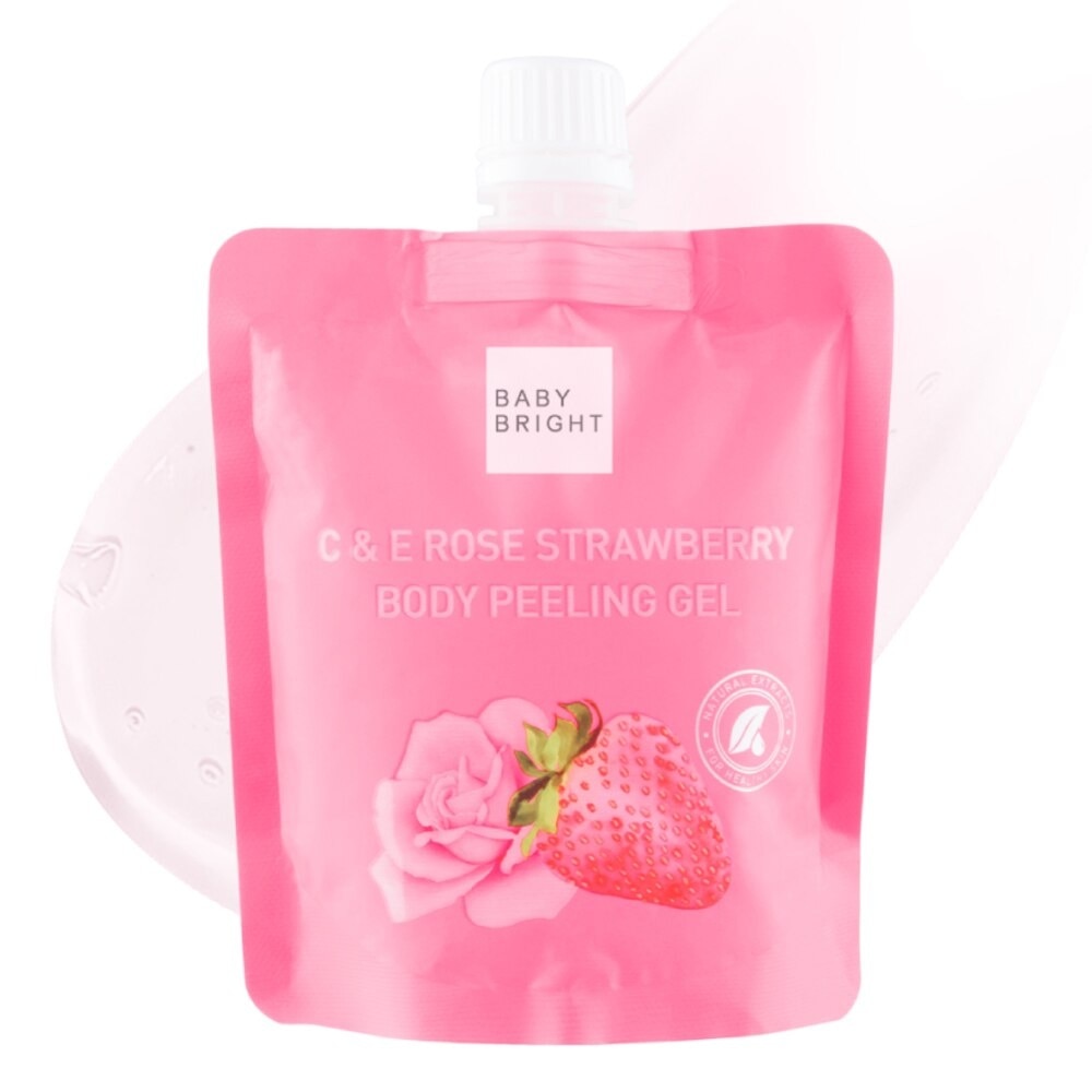 C & E Rose Strawberry Body Peeling Gel