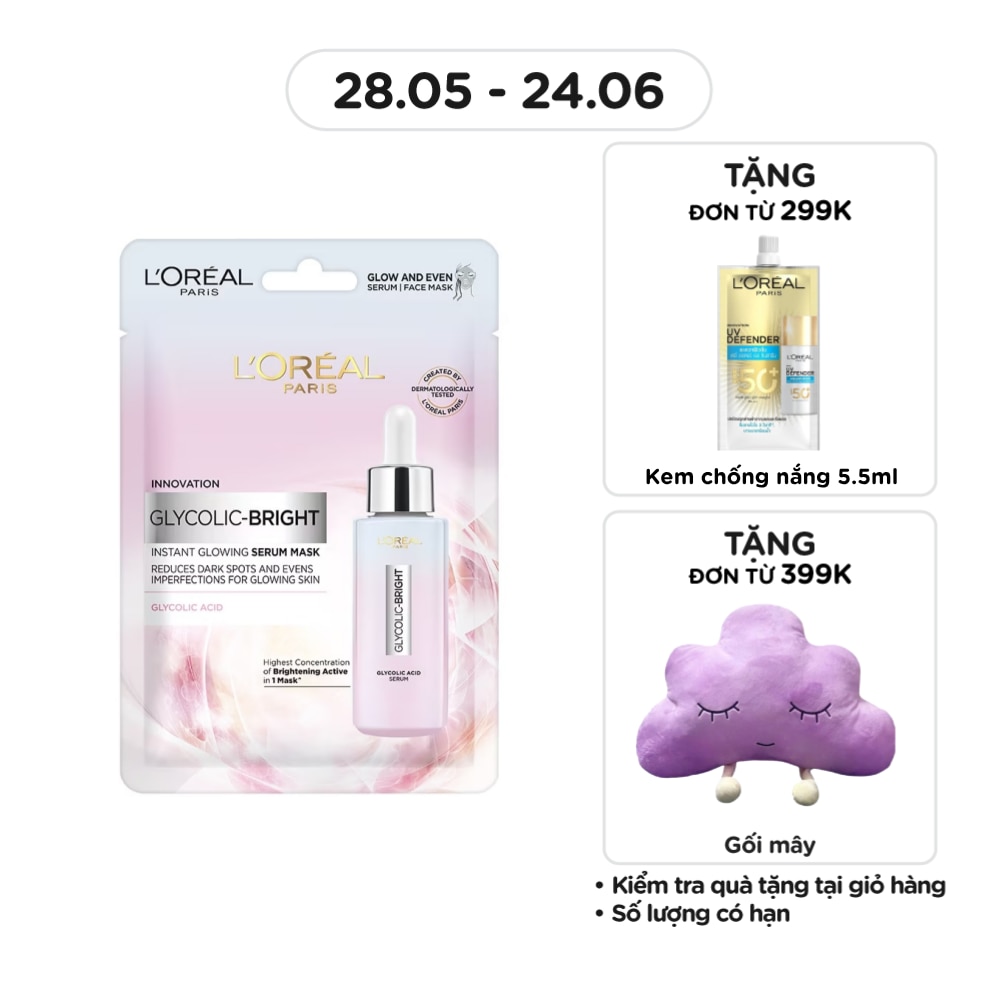 Glycolic Bright Instant Glowing Serum Mask 22g