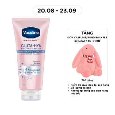 VASELINE - Healthy Bright Gluta-Hya Body Tone Up UV Lotion 300ml image