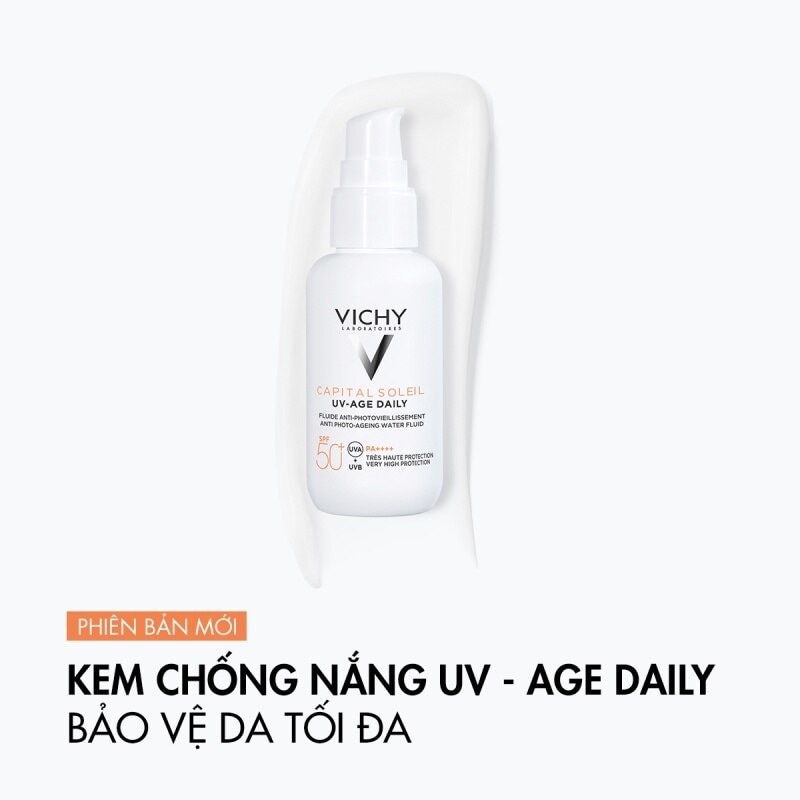 Gel Chống Nắng Vichy Ngừa Thâm Nám SPF50 Anti Photo-Ageing Gel Cream 40ml