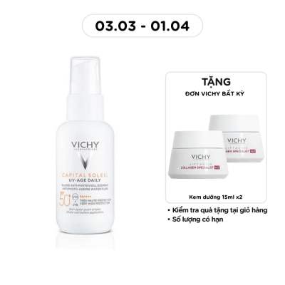 VICHY - Gel Chống Nắng Vichy Ngừa Thâm Nám SPF50 Anti Photo-Ageing Gel Cream 40ml