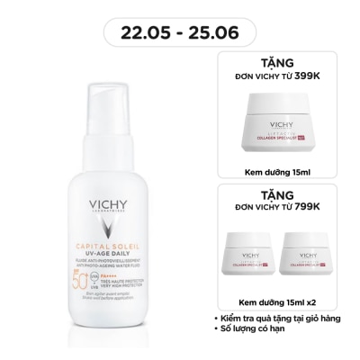 VICHY Vichy Capital Soleil UV Age Daily SPF50 Anti-Photo-Ageing Gel Cream 40ml