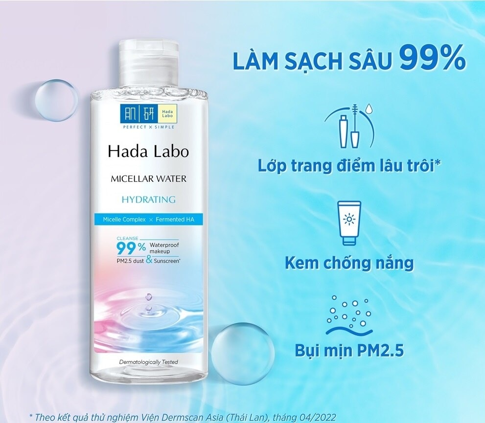 Nước Tẩy Trang Hada Labo Sạch Sâu Dưỡng Ẩm Hydrating 240ml