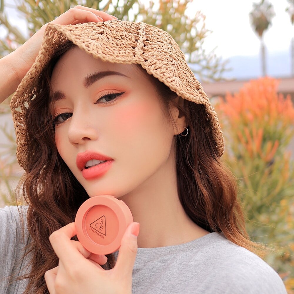 Phấn Má Hồng 3CE Face Blush 5.5g .# Soft Salmon