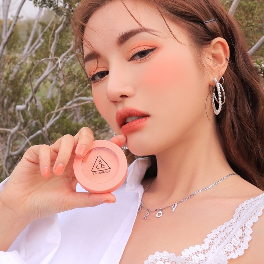 Face Blush 5.5g .# Peach Splash