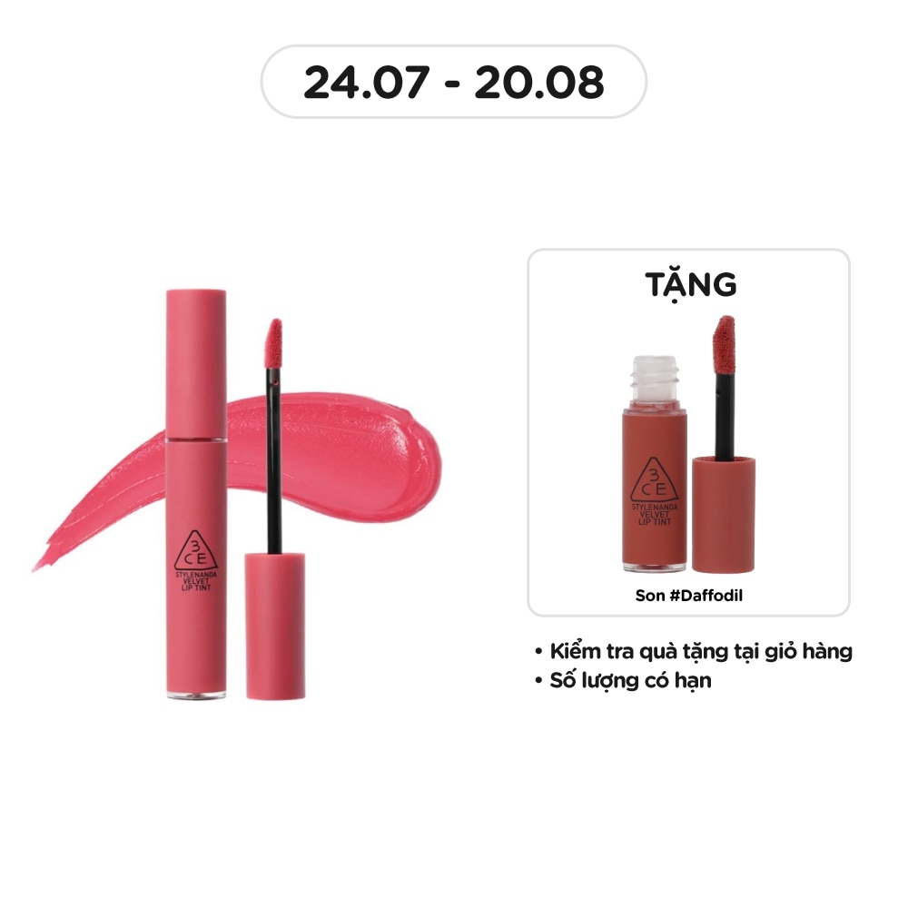 3CE 3CE Velvet Lip Tint 4g .# Pink Break