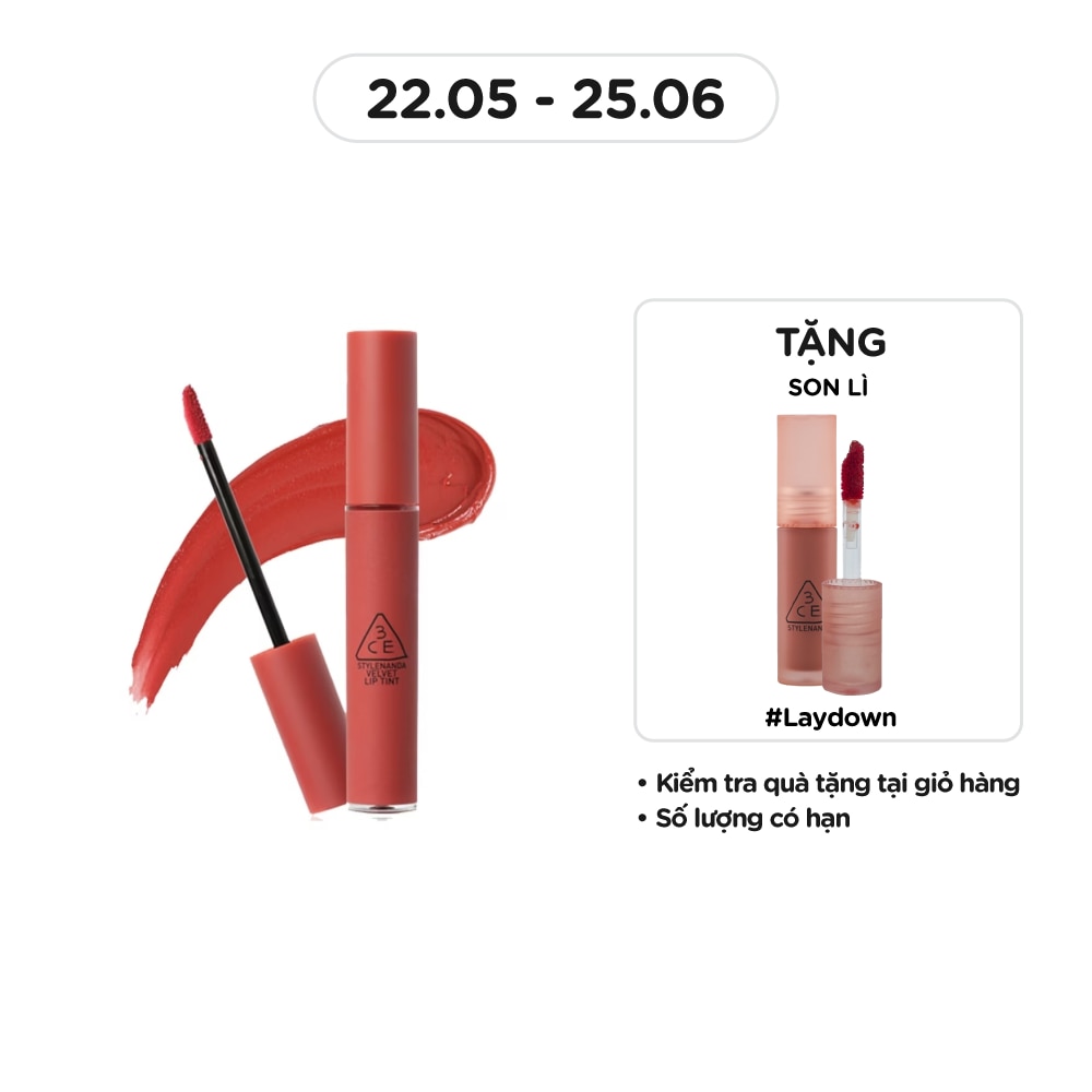 3CE Velvet Lip Tint 3.5g .# Daffodil