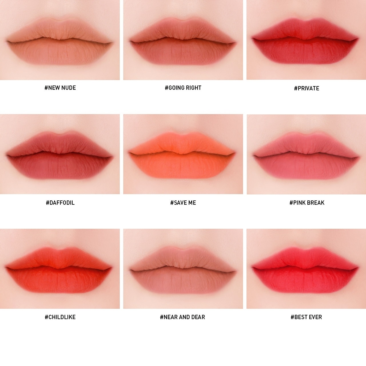 Son Kem Lì 3CE Velvet Lip Tint 4g .# Going Right