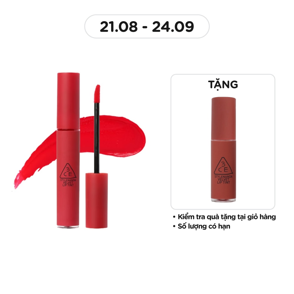 Son Kem Lì 3CE Velvet Lip Tint 4g .# Best Ever