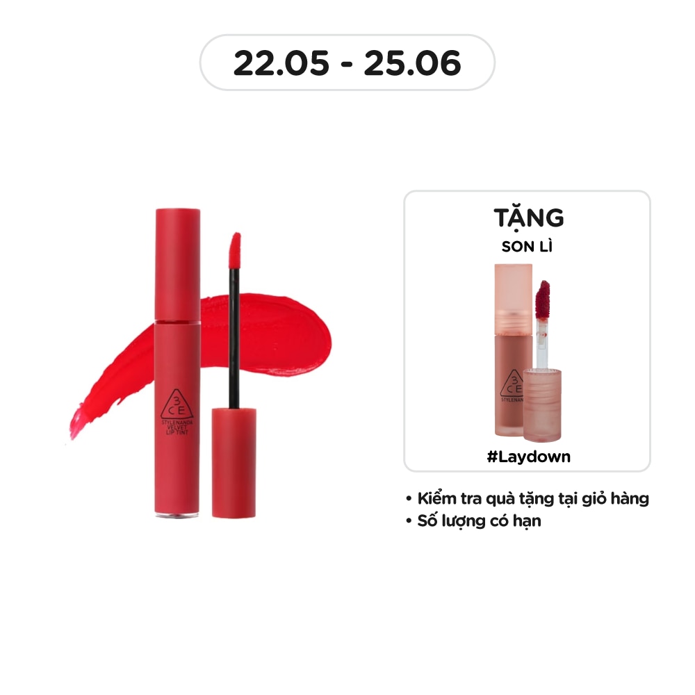 3CE Velvet Lip Tint 4g .# Best Ever