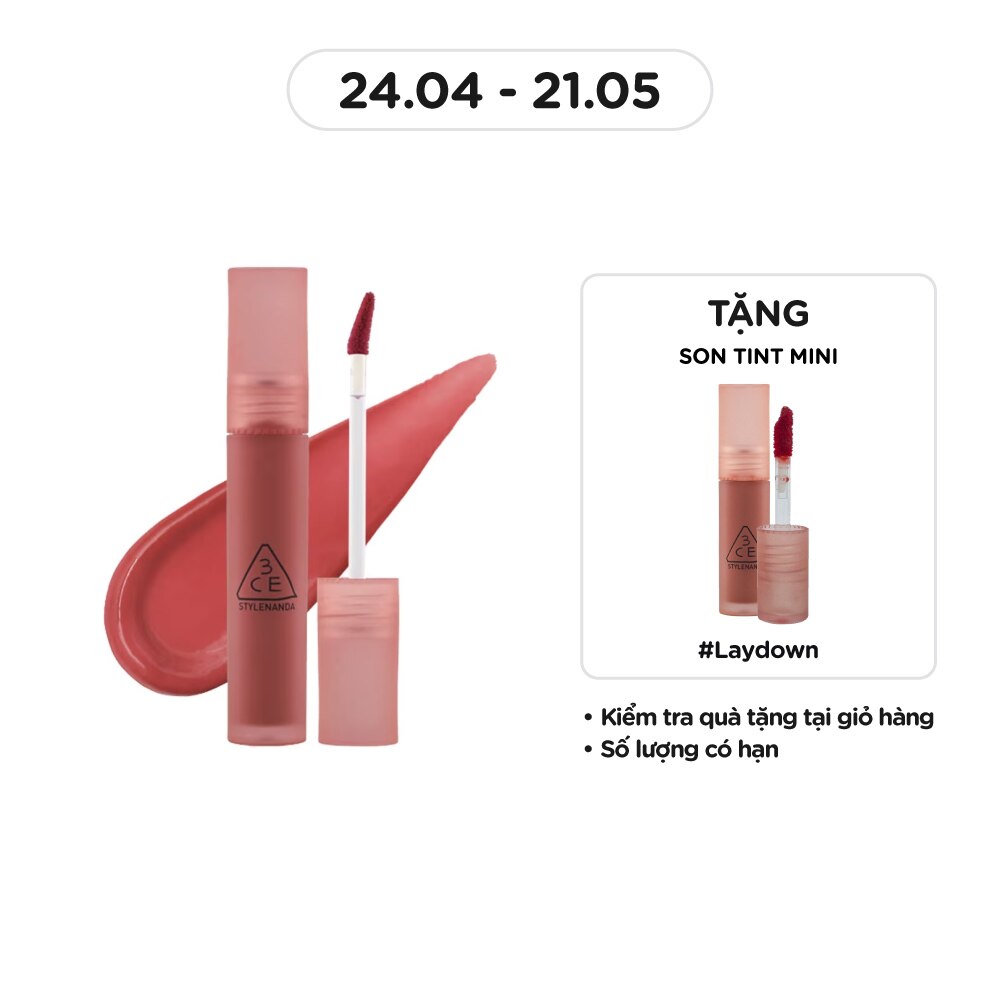 Son Kem Lì 3CE Blur Water Tint 4.6g .# Casual Affair
