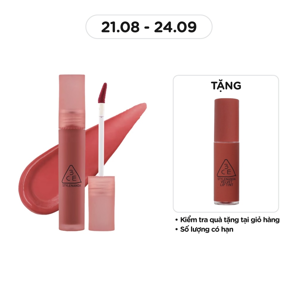 Son Kem Lì 3CE Blur Water Tint 4.6g .# Casual Affair