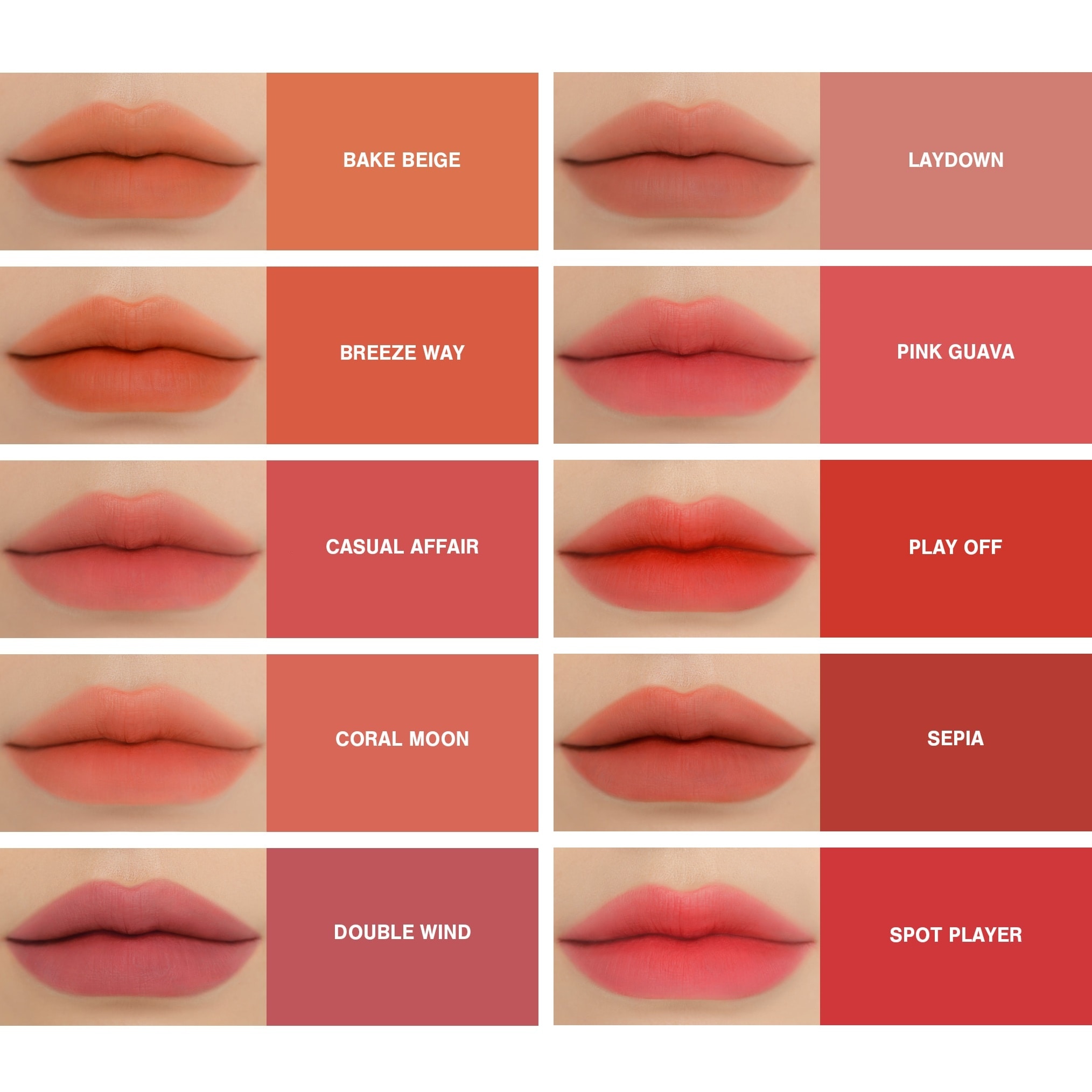 3CE Blur Water Tint 4.6g .# Coral Moon