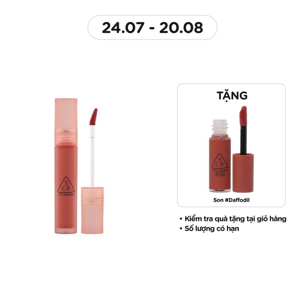 3CE 3CE Blur Water Tint 4.6g .# Coral Moon