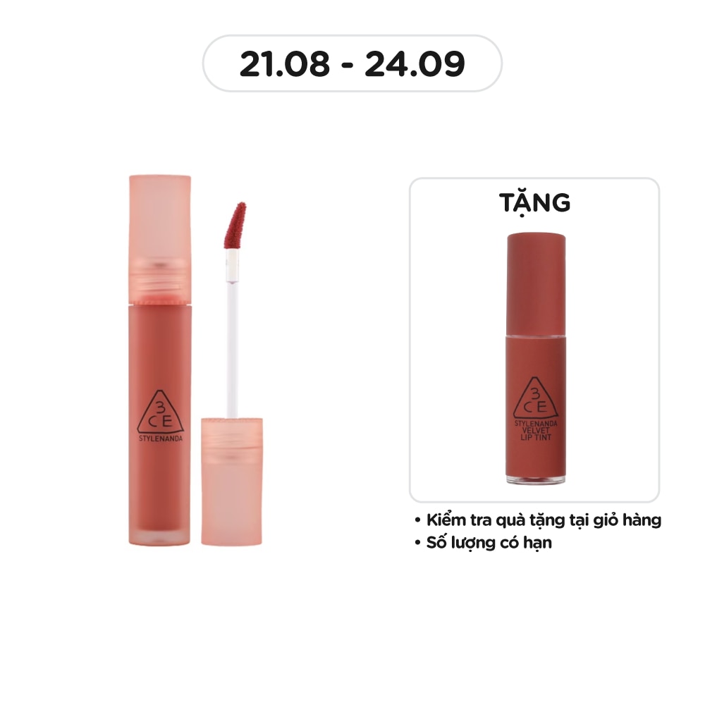 3CE Son Kem Lì 3CE Blur Water Tint 4.6g .# Coral Moon