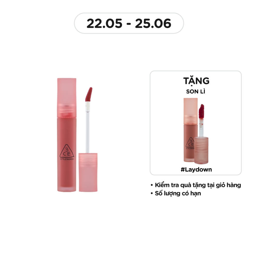 3CE Blur Water Tint 4.6g .# Pink Guava
