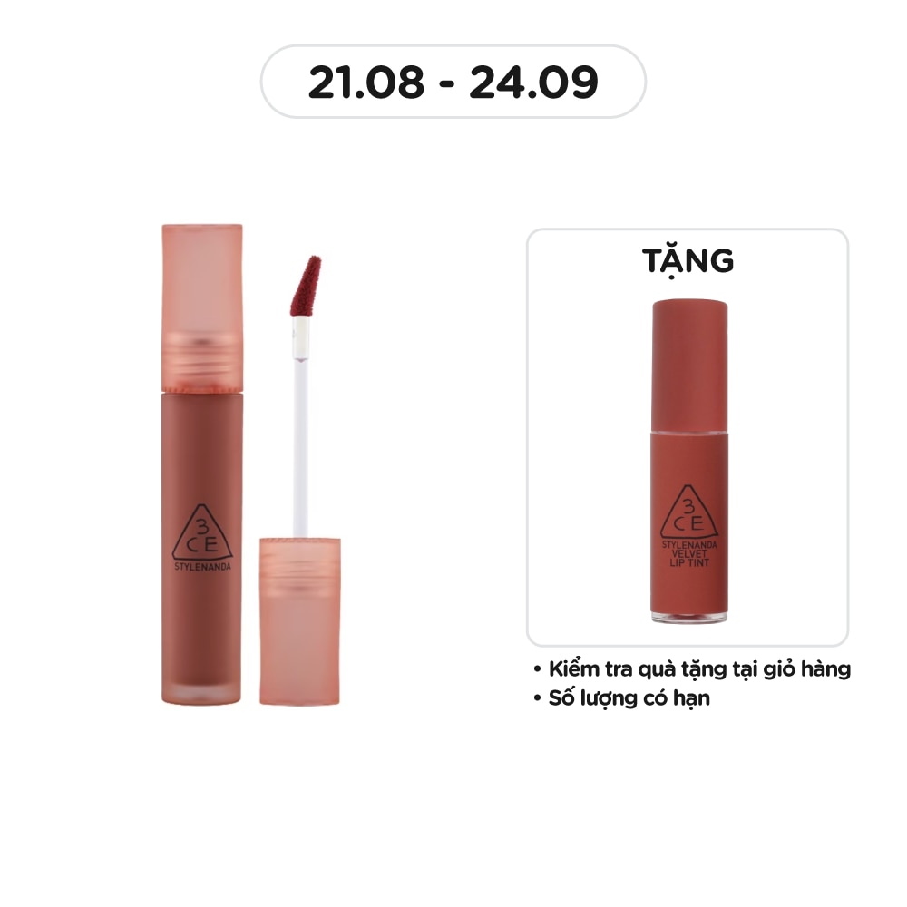 Son Kem Lì 3CE Blur Water Tint 4.6g .# Sepia