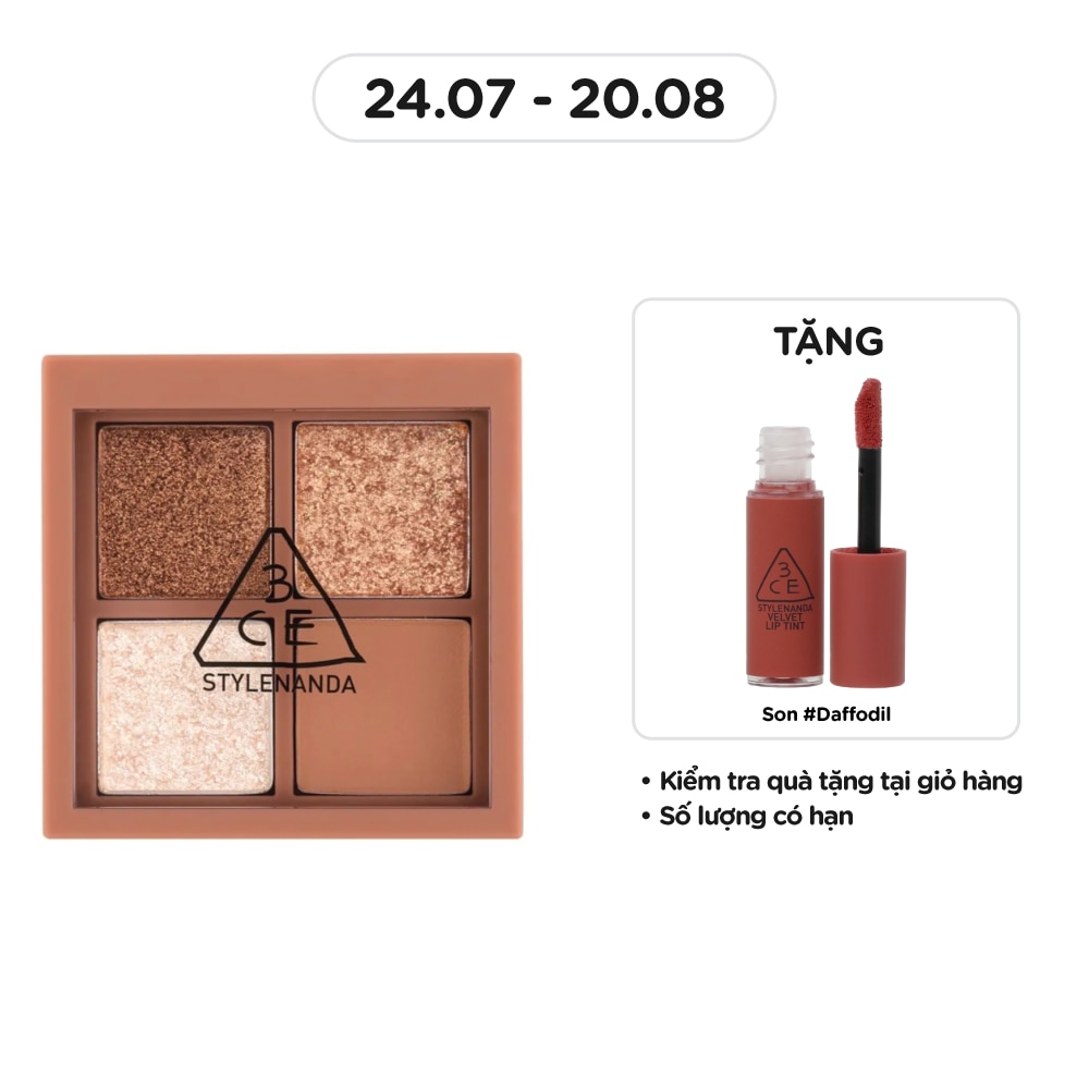 3CE 3CE Mini Multi Eye Color Palette 3.5g .# Casual Talk
