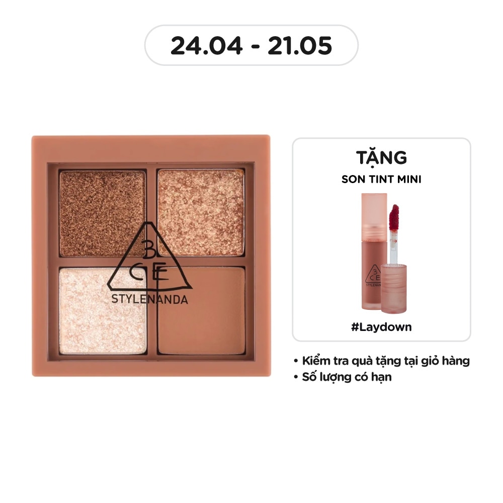 3CE Mini Multi Eye Color Palette 3.5g .# Casual Talk