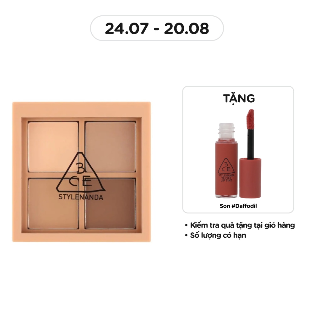 3CE 3CE Mini Multi Eye Color Palette 3.2g .# Flat Call