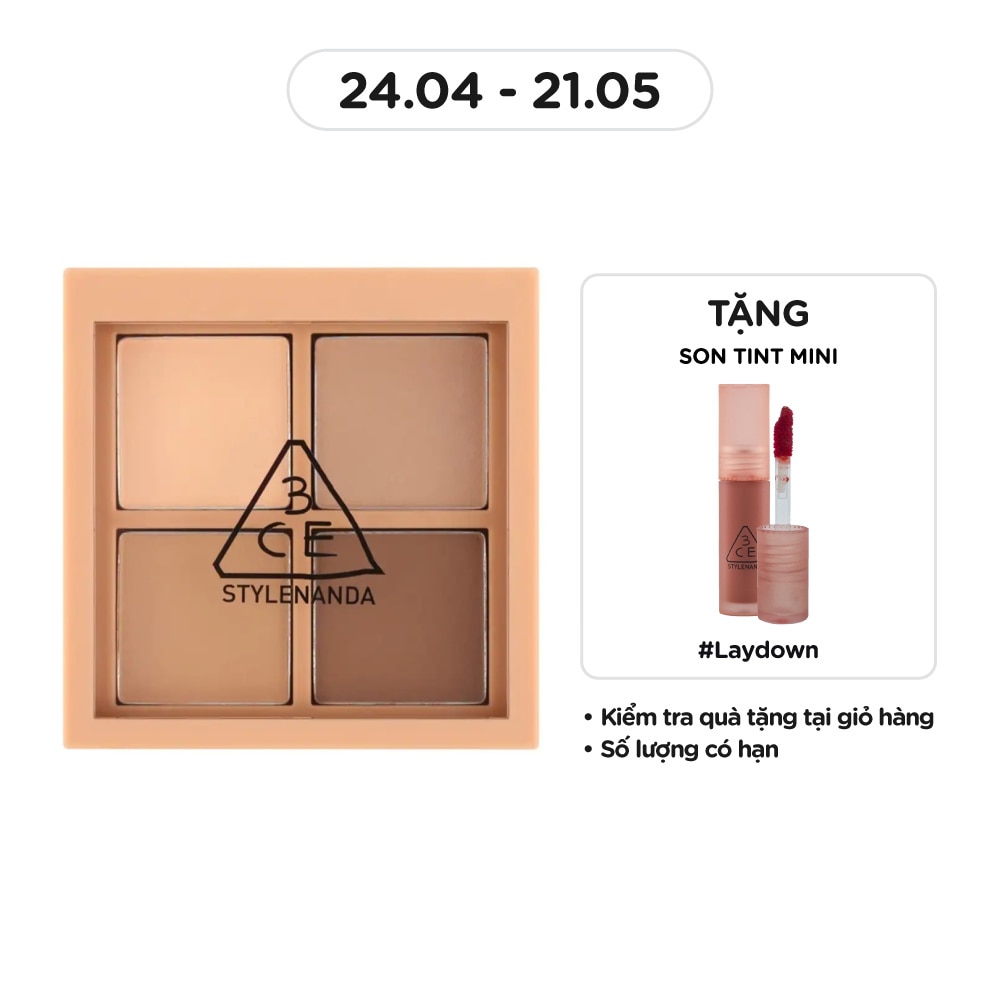 Bảng Phấn Mắt 3CE Mini Multi Eye Color Palette 3.5g .# Flat Call