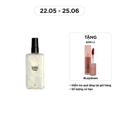 3CE Shimmer Makeup Fixer 95ml