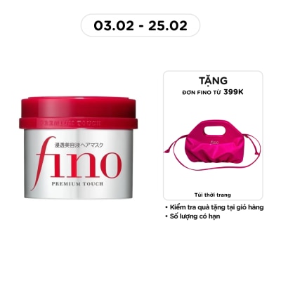 FINO Kem Ủ Tóc Cao Cấp Fino Phục Hồi Hư Tổn Premium Touch 230g