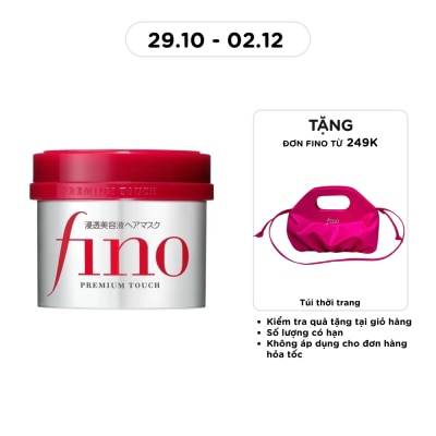 FINO Kem Ủ Tóc Cao Cấp Fino Phục Hồi Hư Tổn Premium Touch 230g image