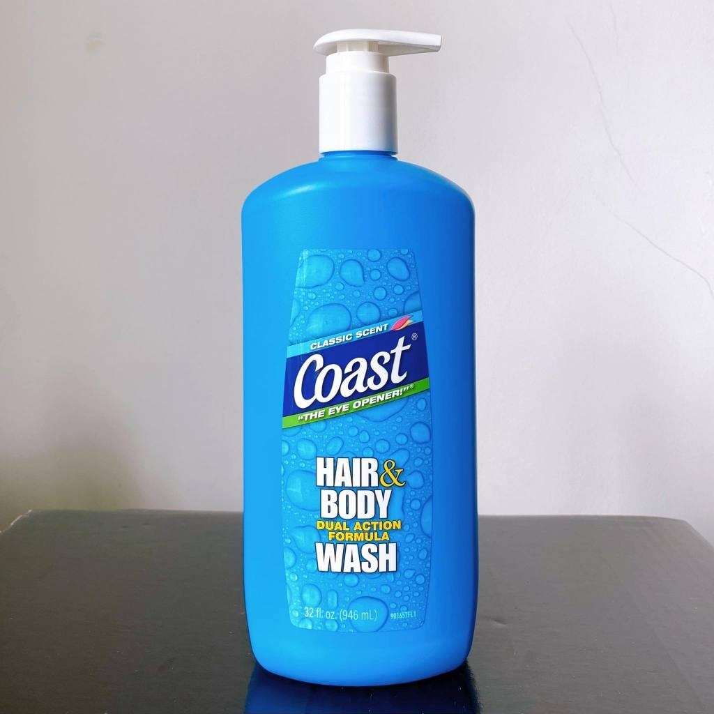 Sữa Tắm Gội Coast Hair And Body Wash Classic Scent 946ml