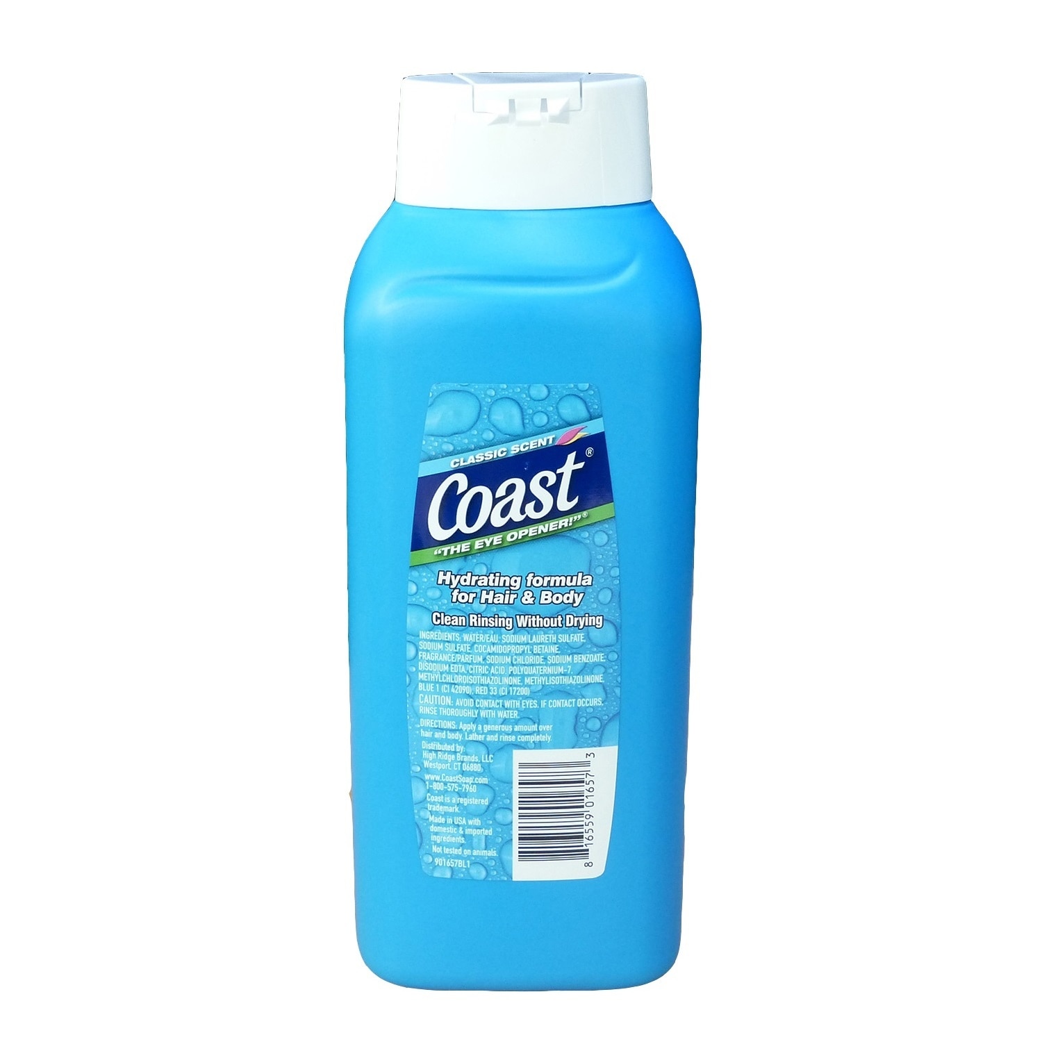 Sữa Tắm Gội Coast Hair And Body Wash Classic Scent 946ml
