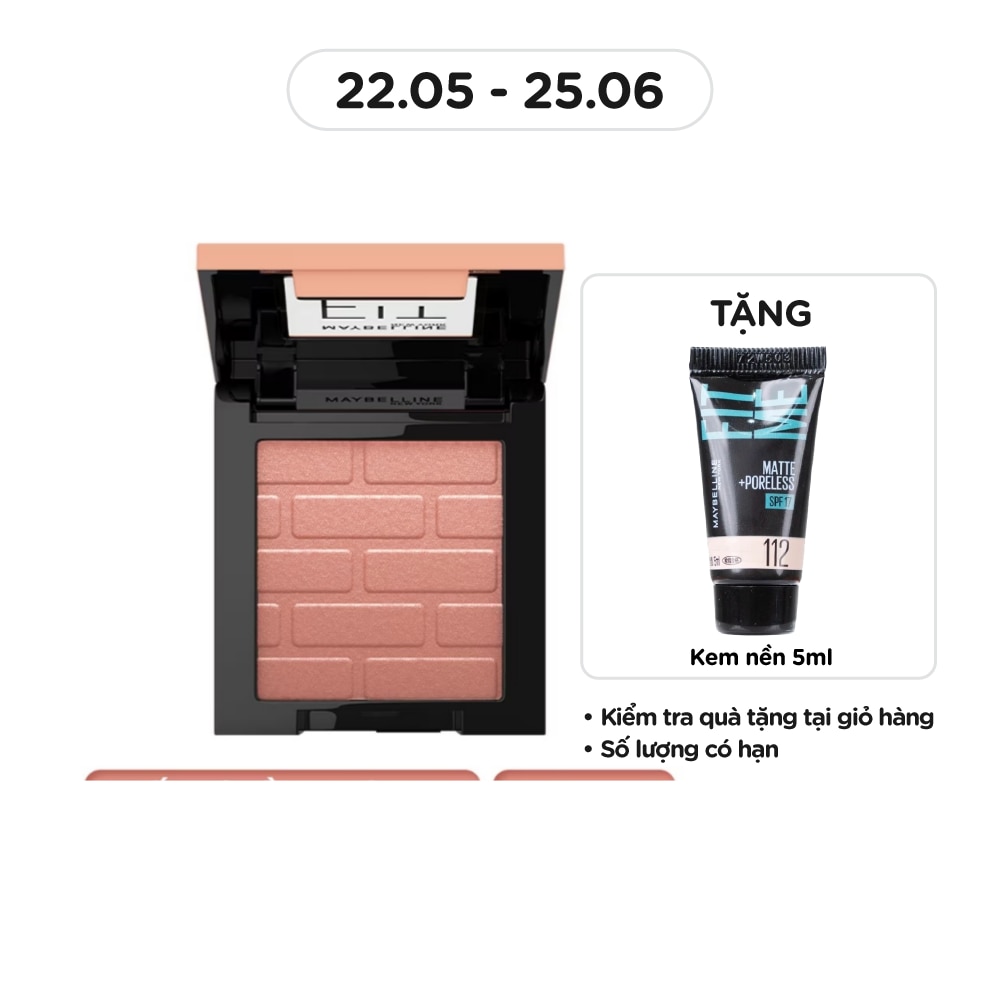 MAYBELLINE NEW YORK Fit Me Mono Blush 16H 4.5g .# 10 Brave