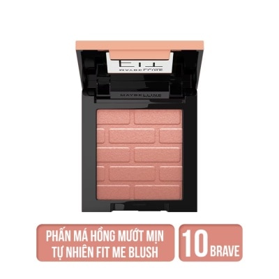 Phấn má hồng maybelline fit me mono blush mịn mướt 16h 4.5g .# 10 brave