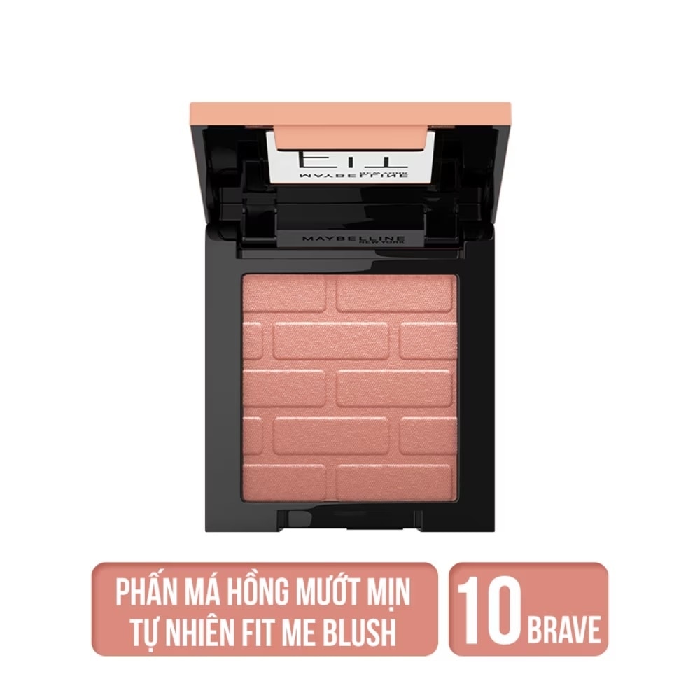 Phấn Má Hồng Maybelline Fit Me Mono Blush Mịn Mướt 16h 4.5g .# 10 Brave