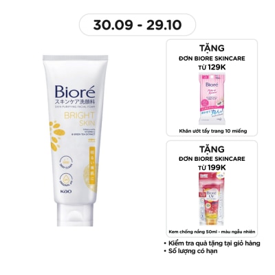 BIORE Sữa Rửa Mặt Bioré Thanh Lọc Da Và Làm Sáng Da 100g