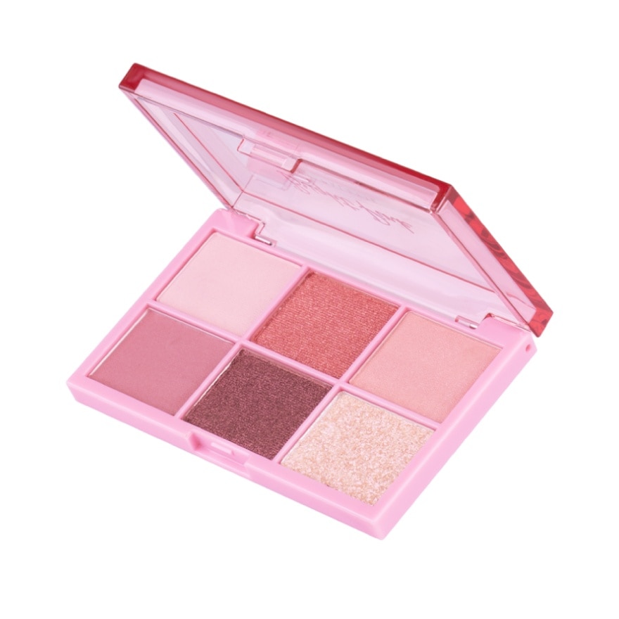 Bảng Phấn Mắt Baby Bright Eye Palette 0.7g x 6 Màu .# Bright Pink