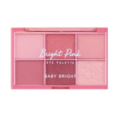 BABY BRIGHT Bảng Phấn Mắt Baby Bright Eye Palette 0.7g x 6 Màu .# Bright Pink