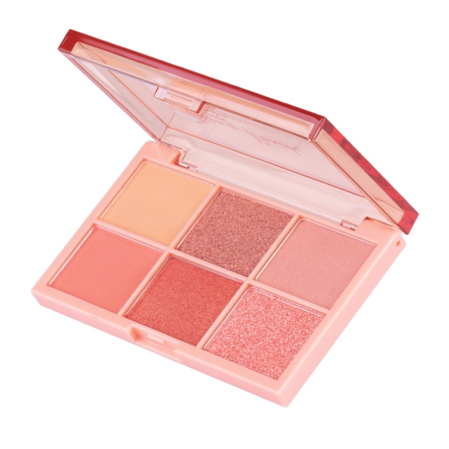 Eye Palette 0.7g x 6 .# Glowy Peach image