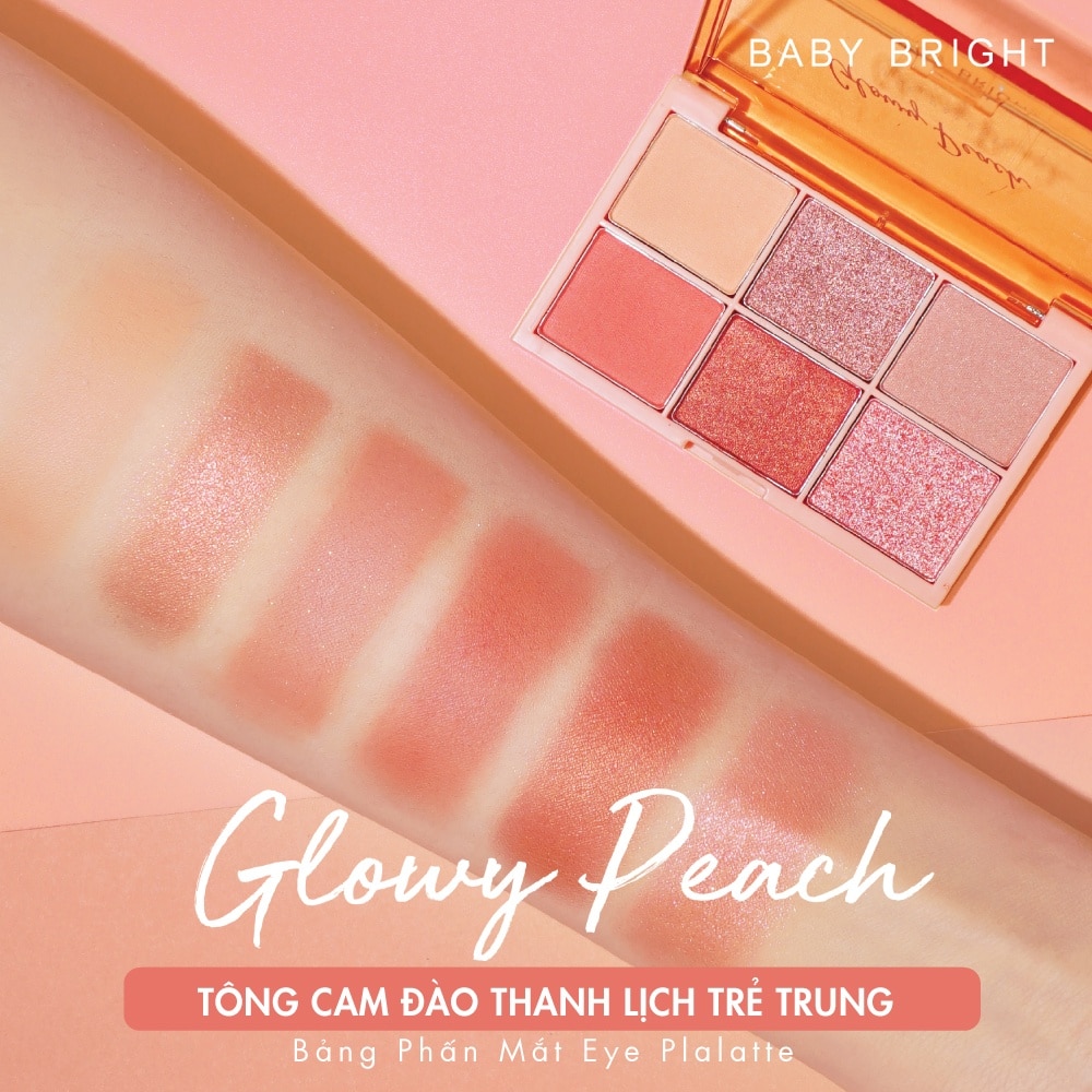 Eye Palette 0.7g x 6 .# Glowy Peach image