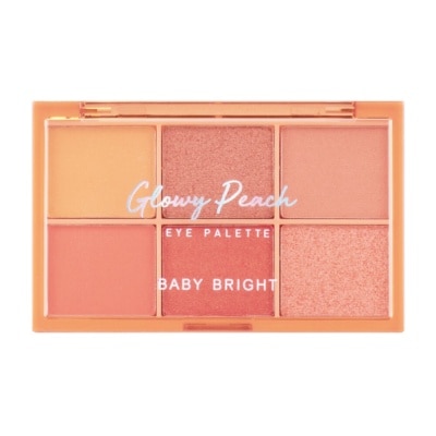 BABY BRIGHT Eye Palette 0.7g x 6 .# Glowy Peach