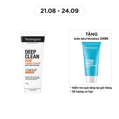 NEUTROGENA Sữa Rửa Mặt Neutrogena Ngừa Mụn Deep Clean Acne 100g