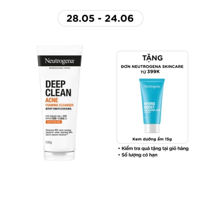 NEUTROGENA - Deep Clean Acne Foaming Cleanser 100g