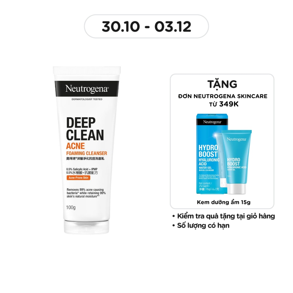 Deep Clean Acne Foaming Cleanser 100g