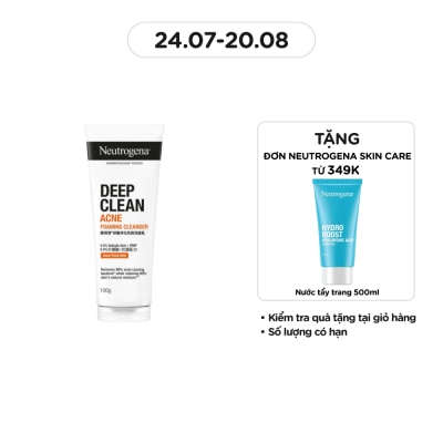 NEUTROGENA Deep Clean Acne Foaming Cleanser 100g