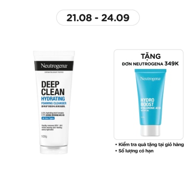 NEUTROGENA Sữa Rửa Mặt Neutrogena Dưỡng Ẩm Deep Clean Hydrating 100g