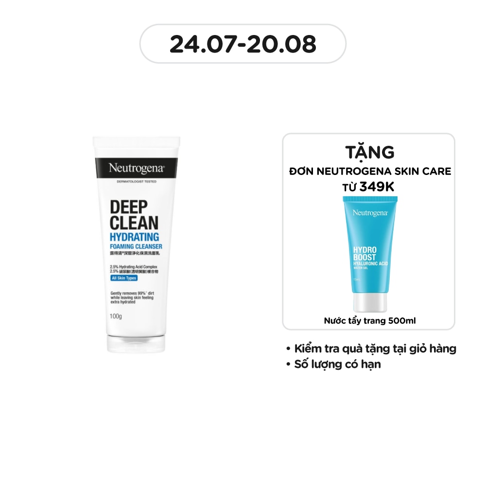 Deep Clean Hydrating Foaming Cleanser 100g