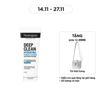 NEUTROGENA Sữa Rửa Mặt Neutrogena Dưỡng Ẩm Deep Clean Hydrating 100g